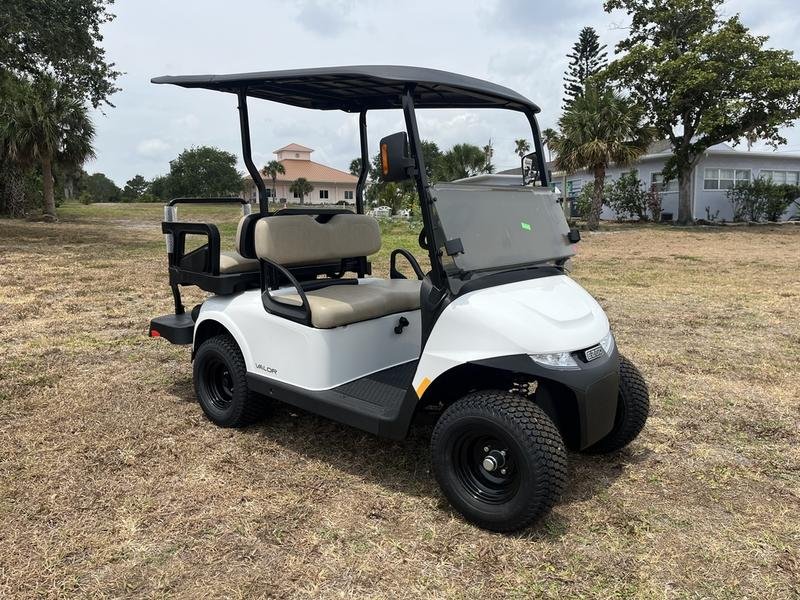 2024 E-Z-GO Valor EX1 Gas PTV | Bright White | Independent Suspension | Unlimited Range Sale! - Image 2