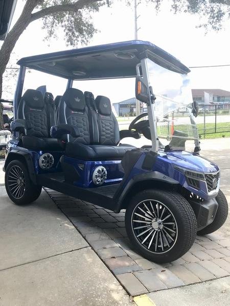 2025 Evolution D-Max GT4 Portimao Blue | 4-Seater with 24-Speaker Sound - Image 2