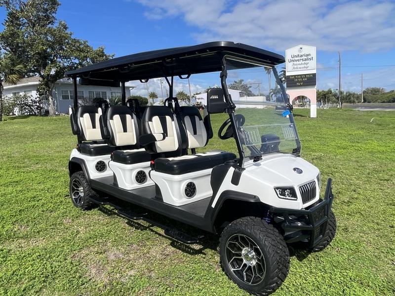 2025 Evolution D5 Maverick 6 Plus Pearl White | 6-Seater with CarPlay - Image 2