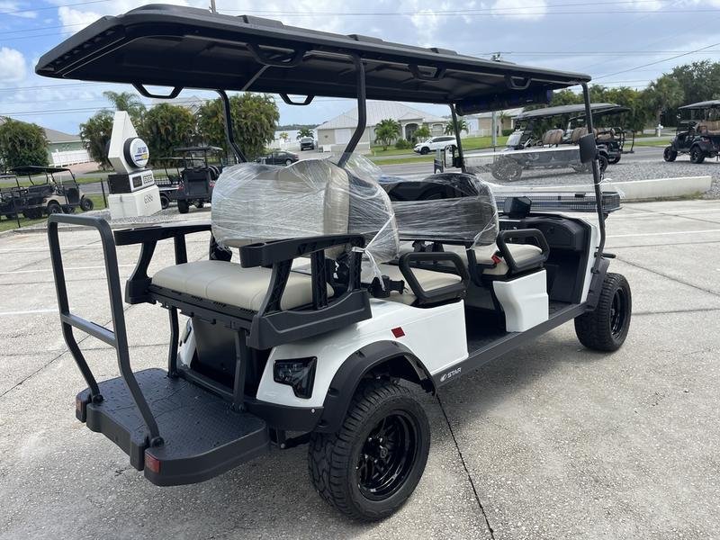 2026 STAR EV J-Model 4+2 LSV | Lifted 6-Passenger Lithium in Charcoal Moss | Premium Family Shuttle Sale! - Image 2